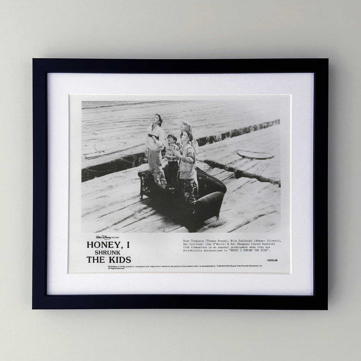 Honey I Shrunk the Kids 1989 Film Movie Press Publicity Still Framed