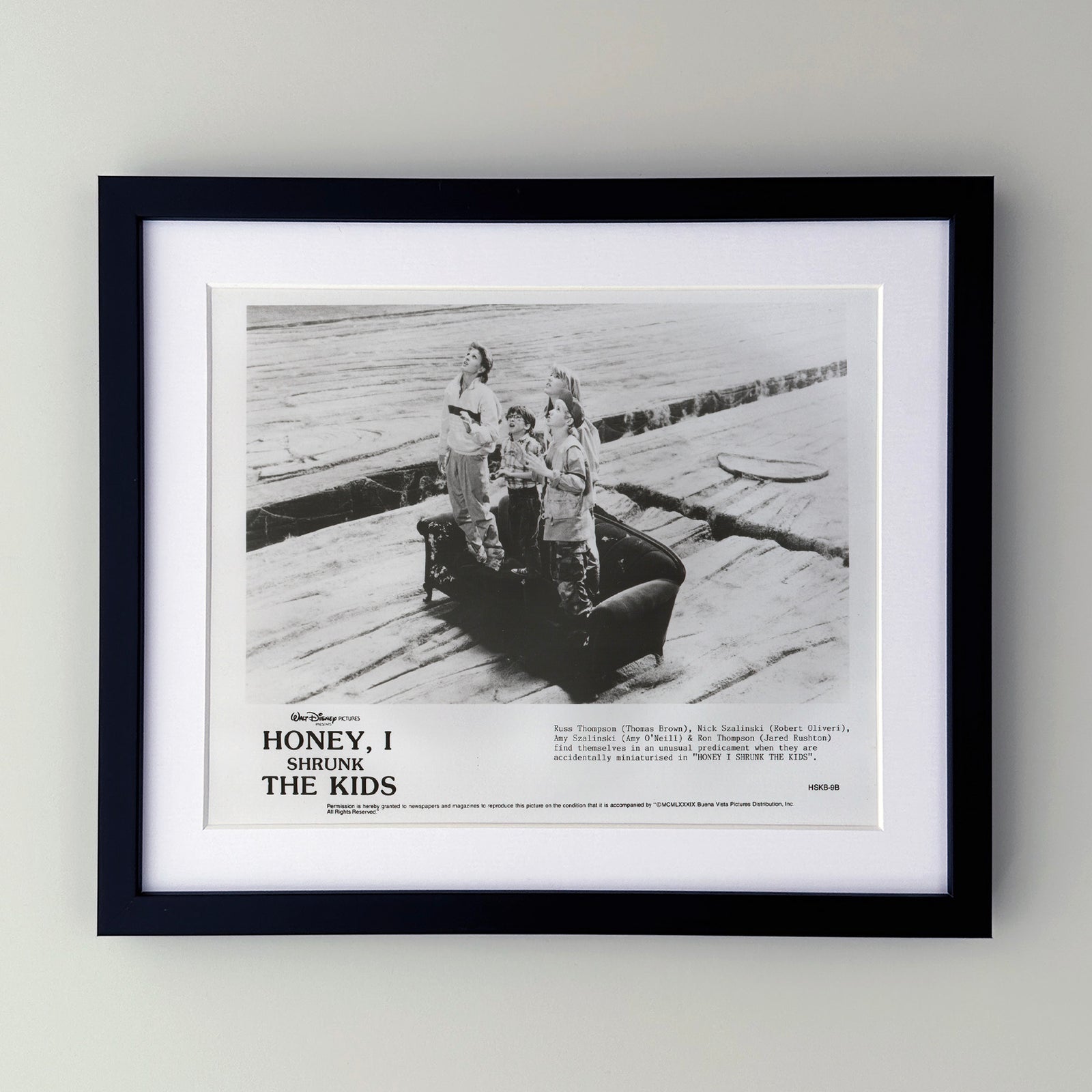 Honey I Shrunk the Kids 1989 Film Movie Press Publicity Still Framed