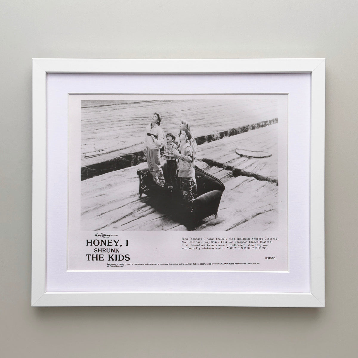 Honey I Shrunk the Kids 1989 Film Movie Press Publicity Still Framed