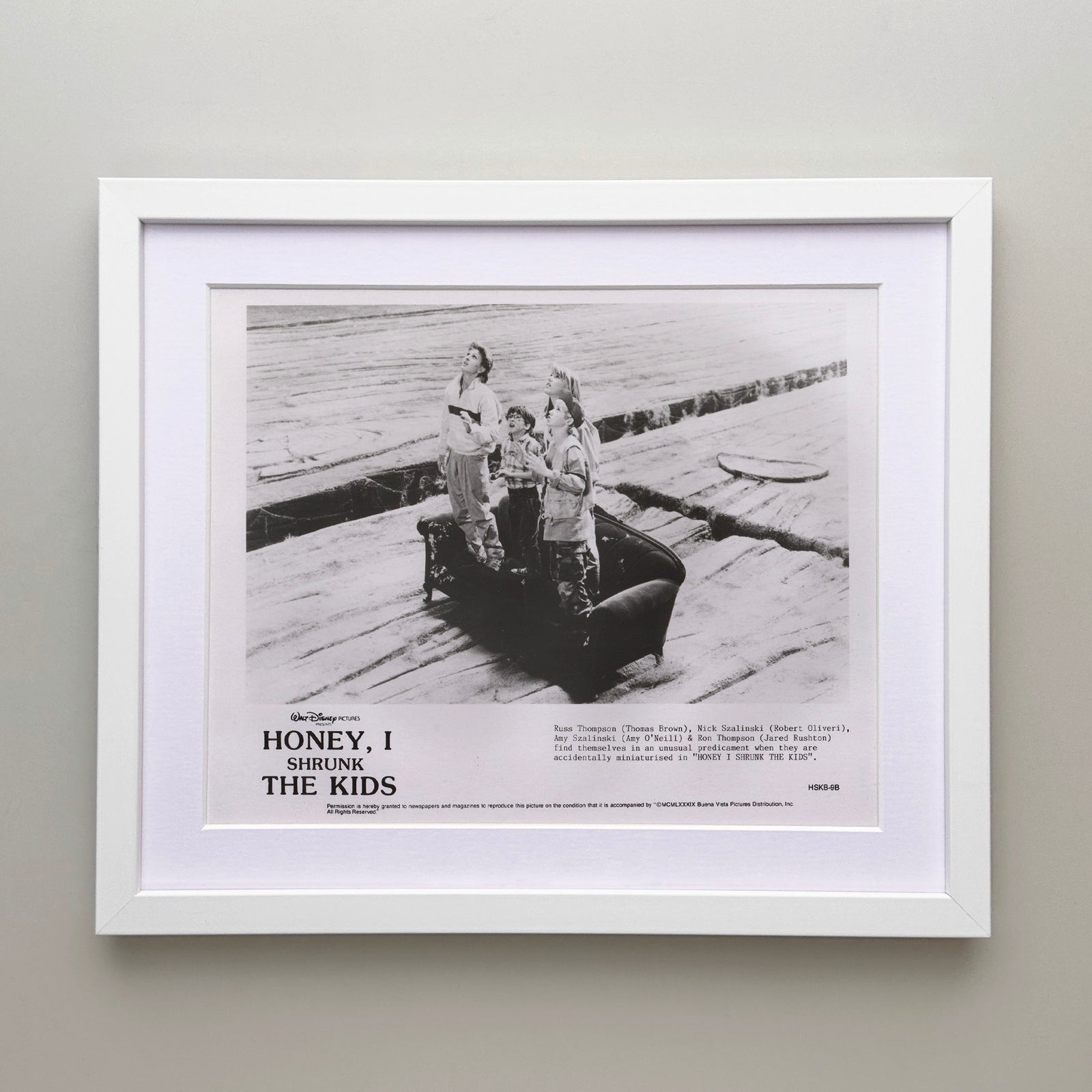 Honey I Shrunk the Kids 1989 Film Movie Press Publicity Still Framed