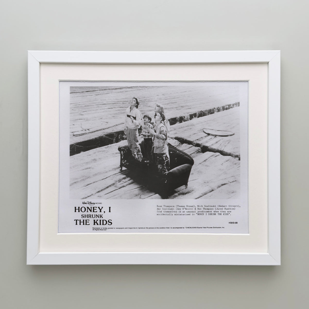 Honey I Shrunk the Kids 1989 Film Movie Press Publicity Still Framed