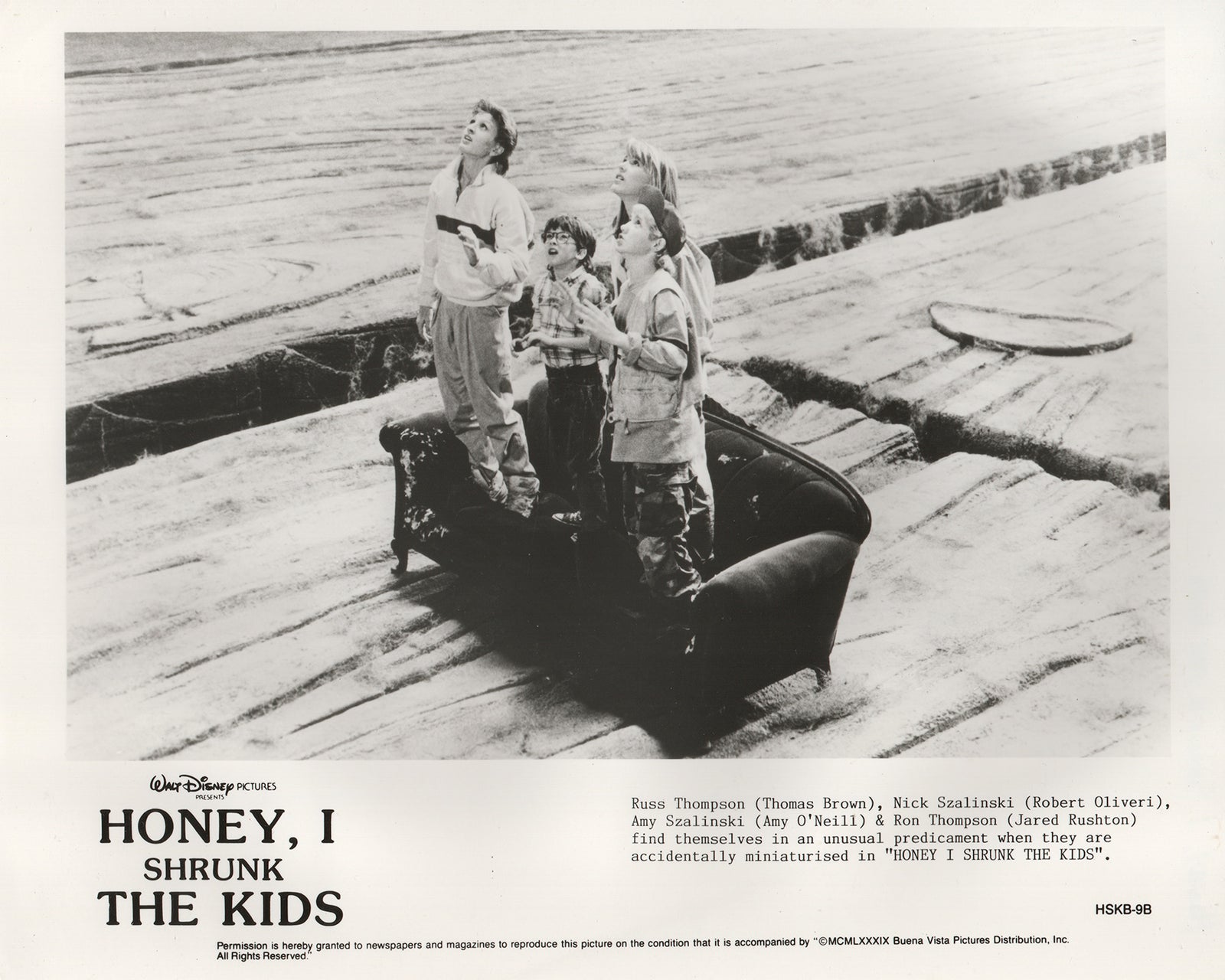 Honey I Shrunk the Kids 1989 Film Movie Press Publicity Still Framed