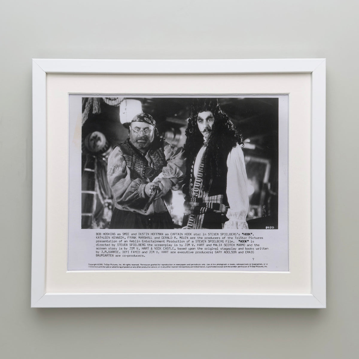 Hook 1991 Film Movie Press Publicity Still Framed