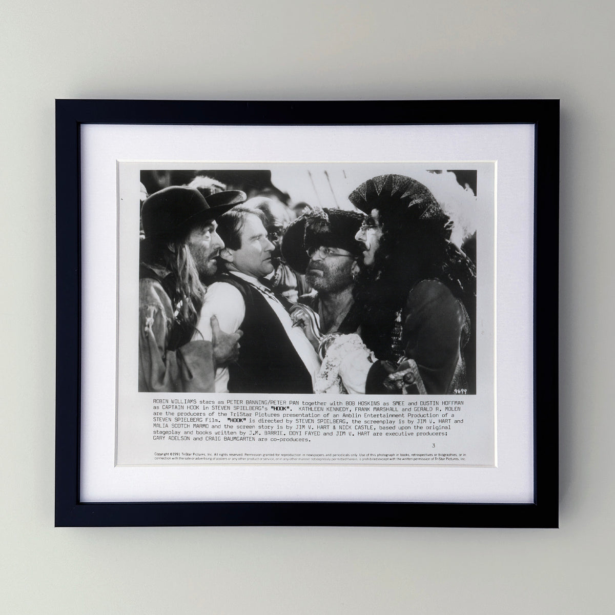 Hook 1991 Film Movie Press Publicity Still Framed