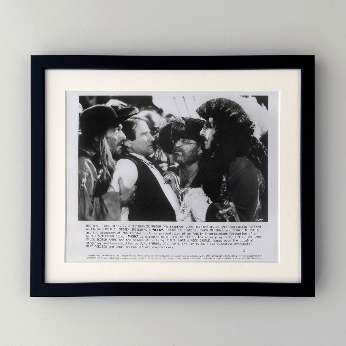 Hook 1991 Film Movie Press Publicity Still Framed