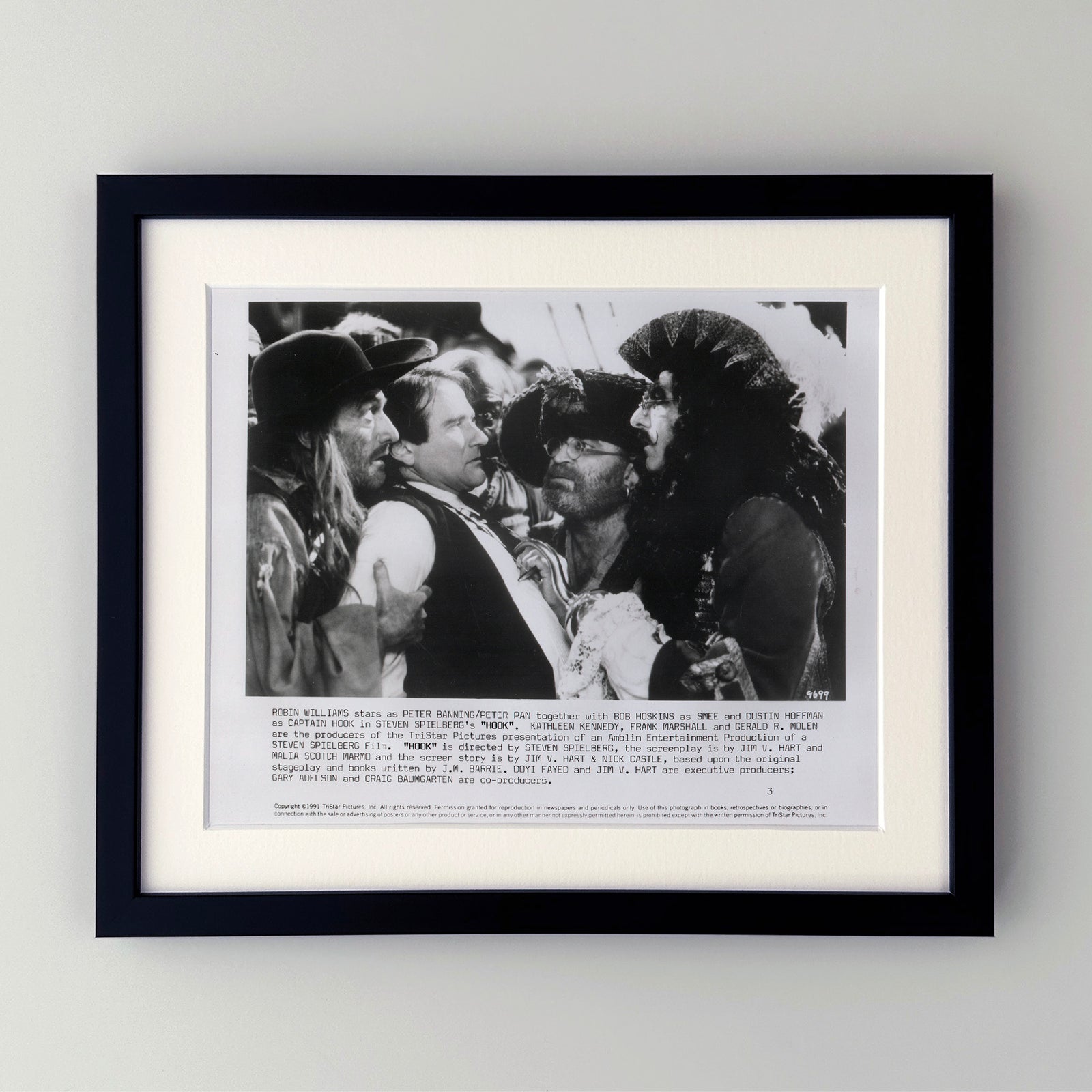 Hook 1991 Film Movie Press Publicity Still Framed