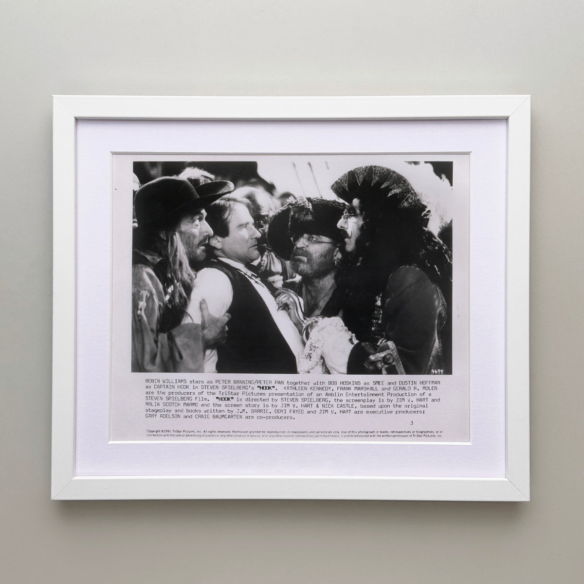 Hook 1991 Film Movie Press Publicity Still Framed