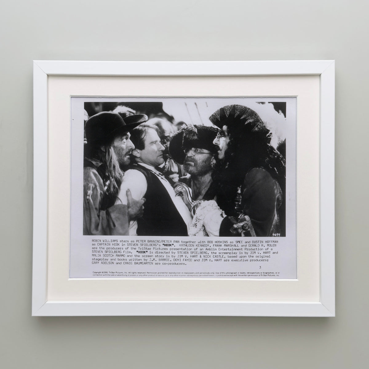 Hook 1991 Film Movie Press Publicity Still Framed