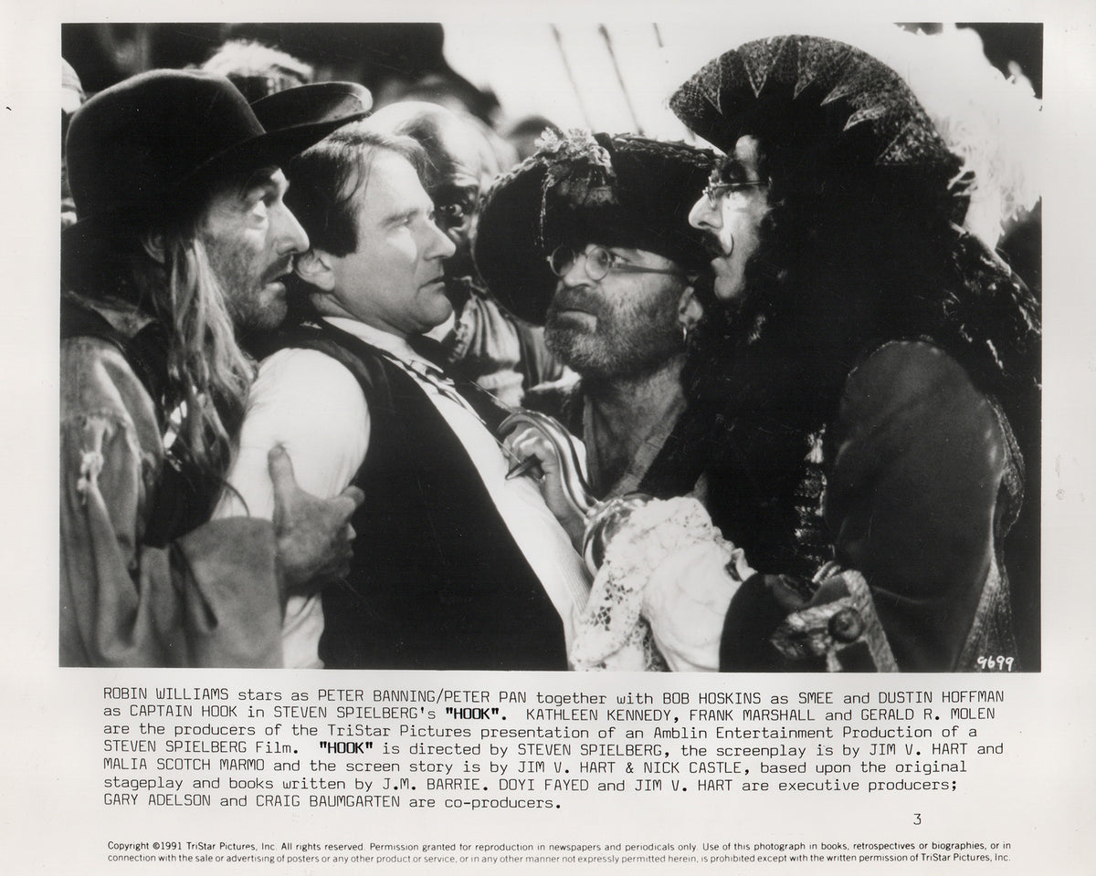 Hook 1991 Film Movie Press Publicity Still Framed