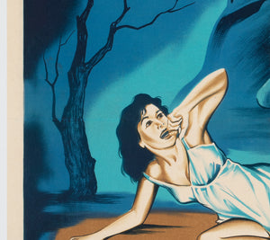 Horror of Dracula 1959 French Moyenne Film Movie Poster, Guy Gerard Noel - detail