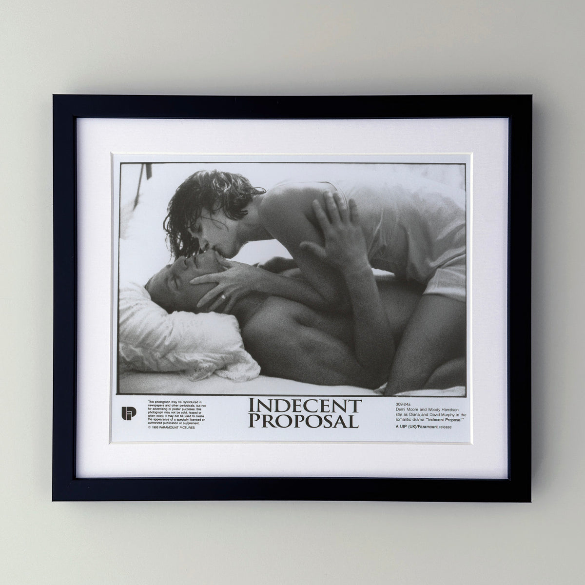 Indecent Proposal 1993 Film Movie Press Publicity Still Framed