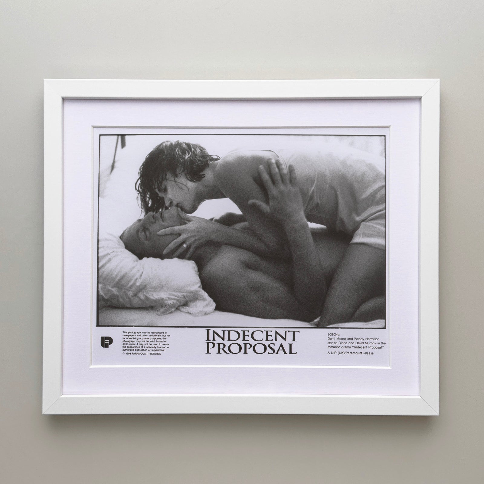 Indecent Proposal 1993 Film Movie Press Publicity Still Framed