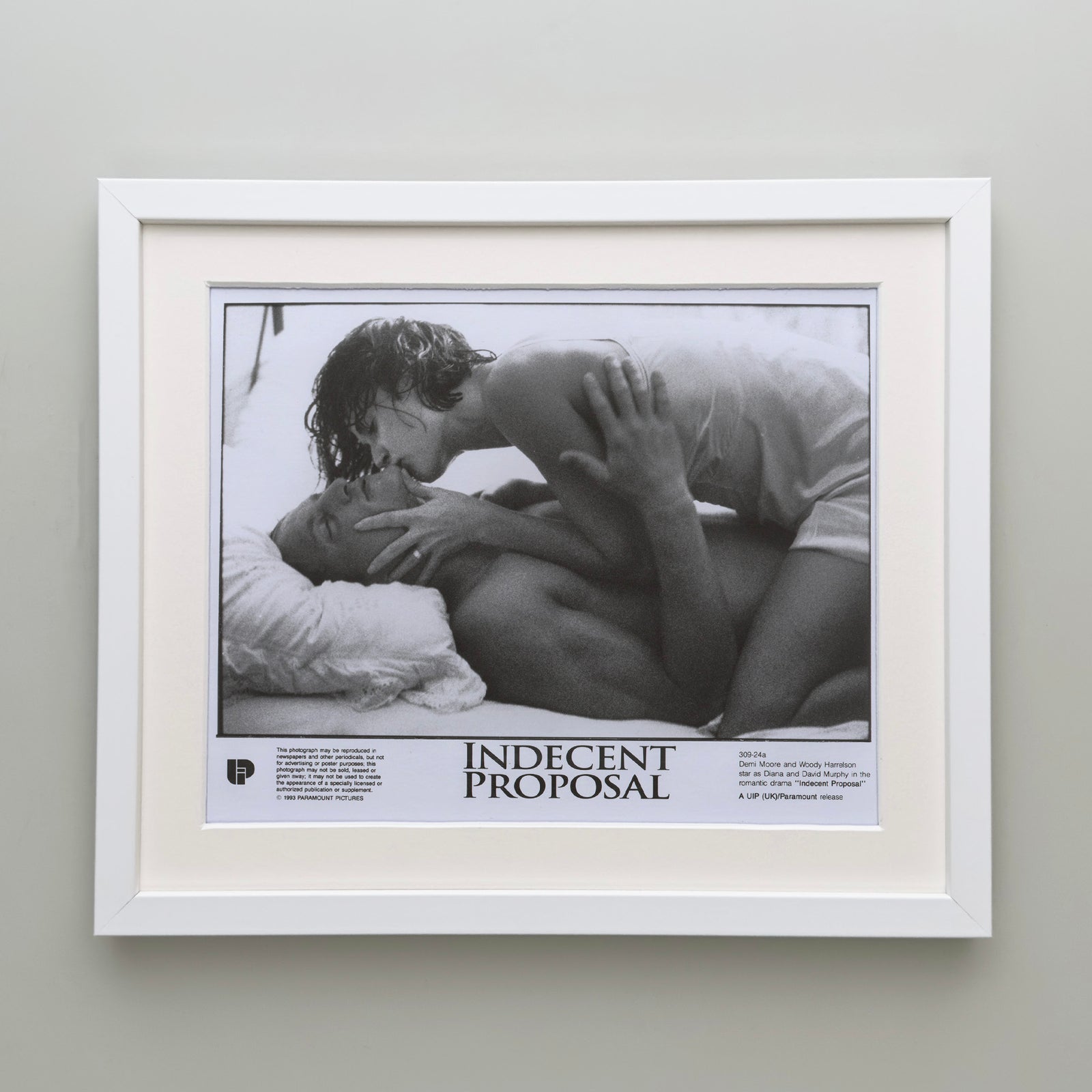 Indecent Proposal 1993 Film Movie Press Publicity Still Framed
