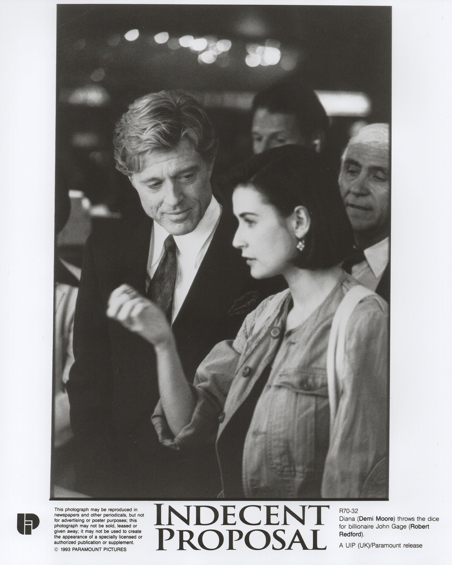 Indecent Proposal 1993 Film Movie Press Publicity Still Framed