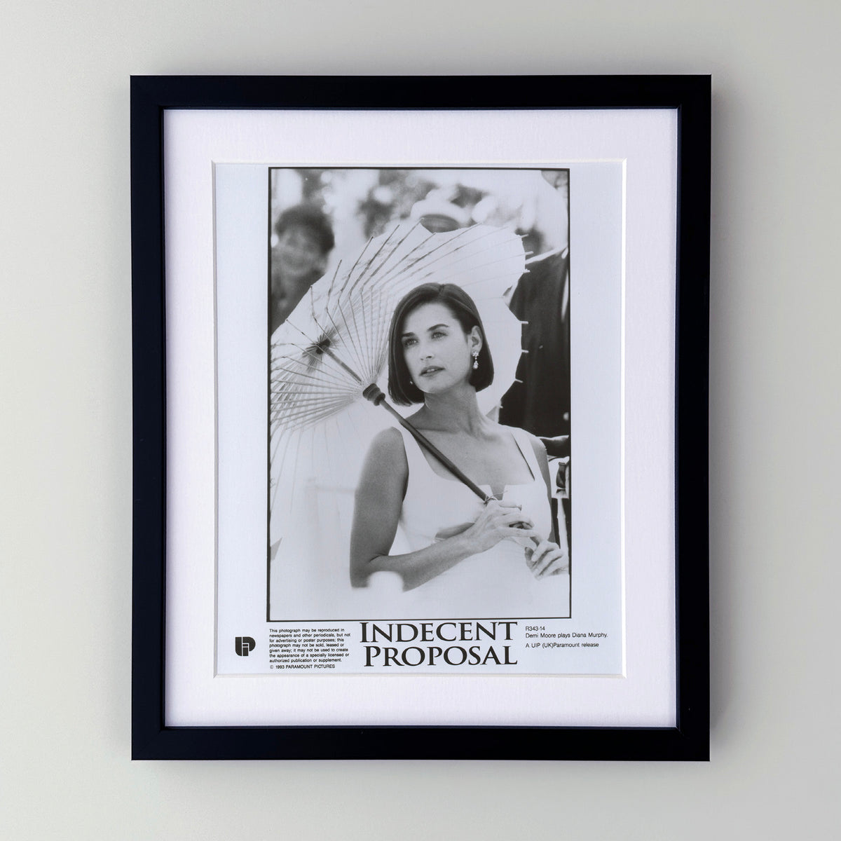 Indecent Proposal 1993 Film Movie Press Publicity Still Framed
