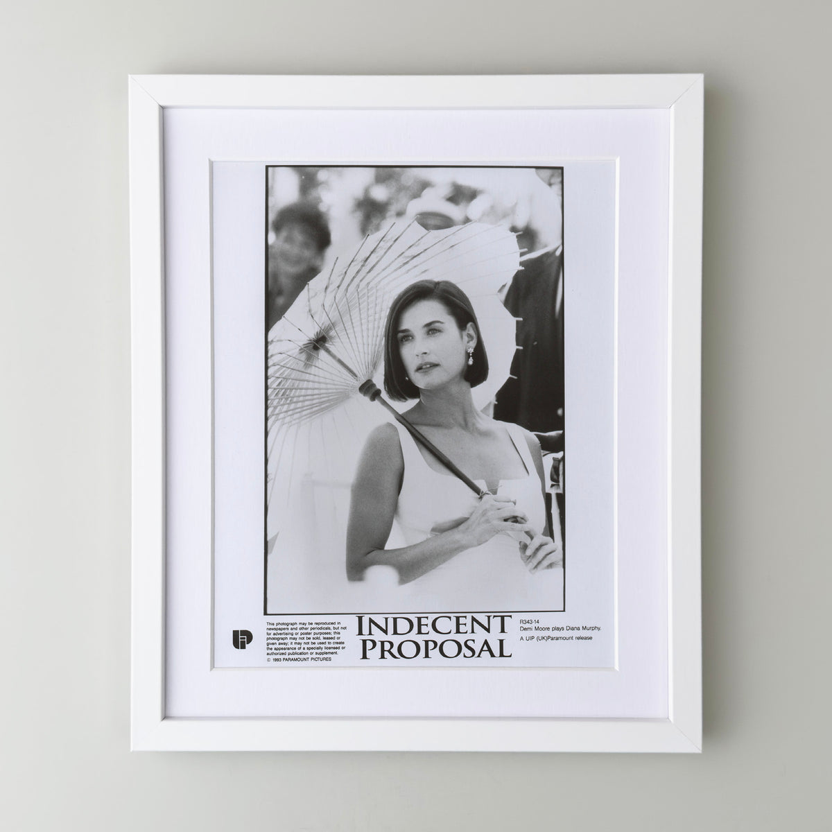 Indecent Proposal 1993 Film Movie Press Publicity Still Framed