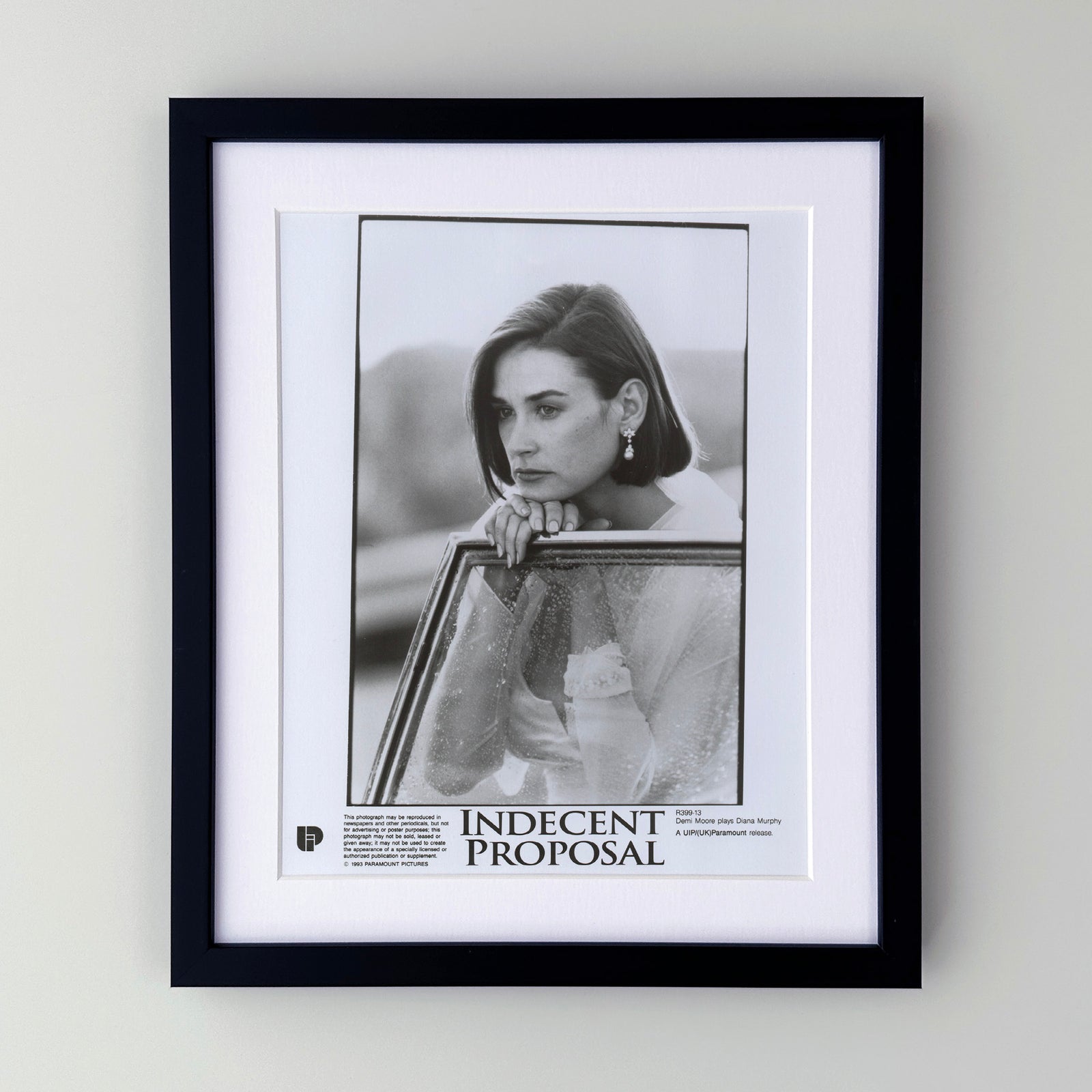 Indecent Proposal 1993 Film Movie Press Publicity Still Framed