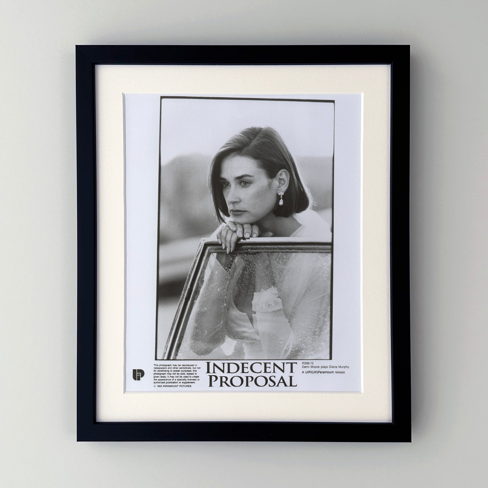 Indecent Proposal 1993 Film Movie Press Publicity Still Framed