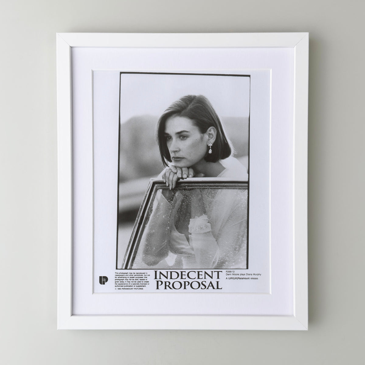 Indecent Proposal 1993 Film Movie Press Publicity Still Framed
