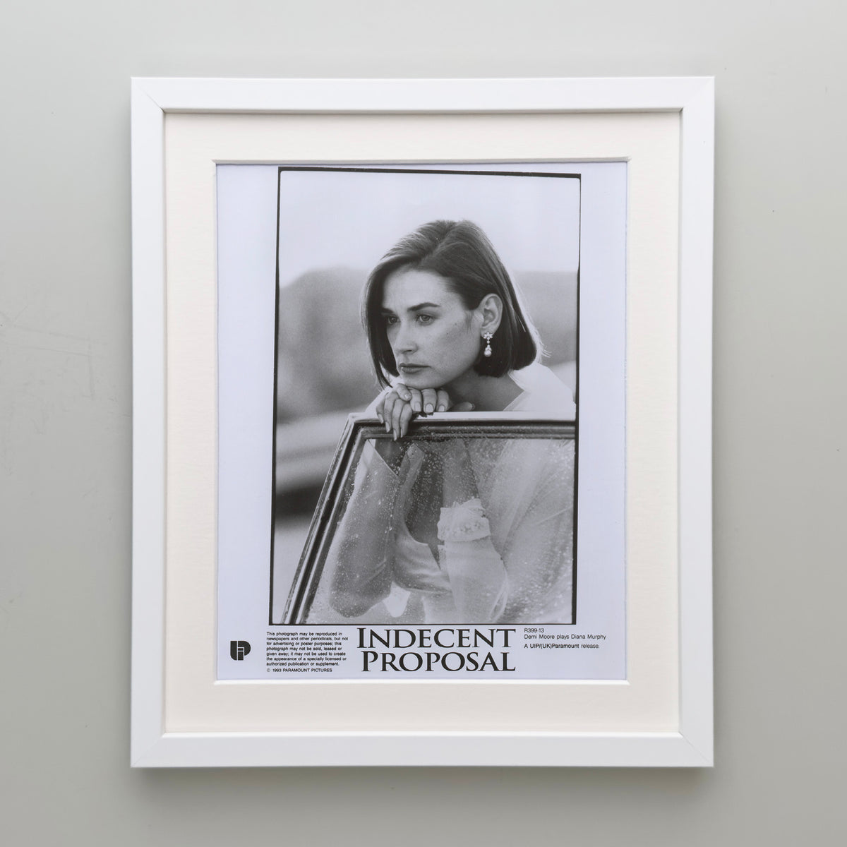 Indecent Proposal 1993 Film Movie Press Publicity Still Framed