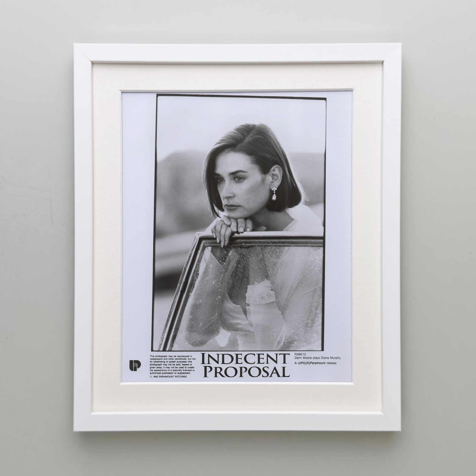 Indecent Proposal 1993 Film Movie Press Publicity Still Framed
