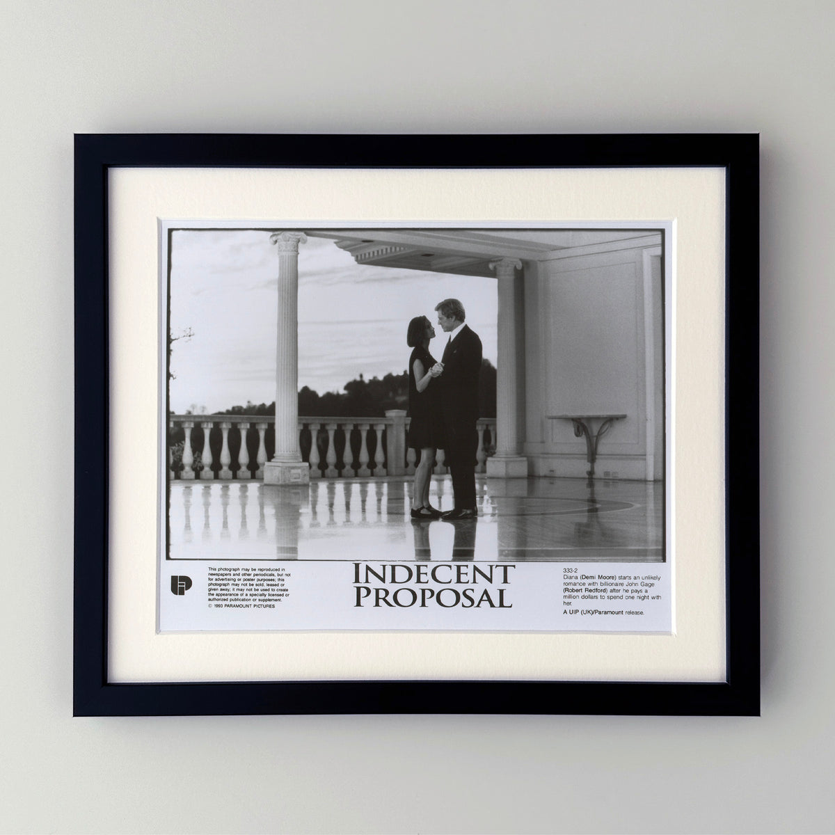 Indecent Proposal 1993 Film Movie Press Publicity Still Framed
