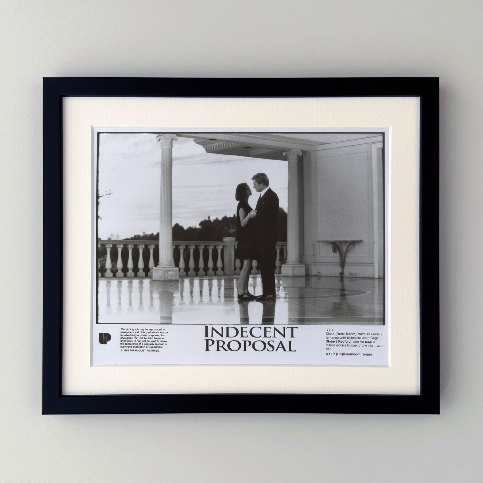 Indecent Proposal 1993 Film Movie Press Publicity Still Framed