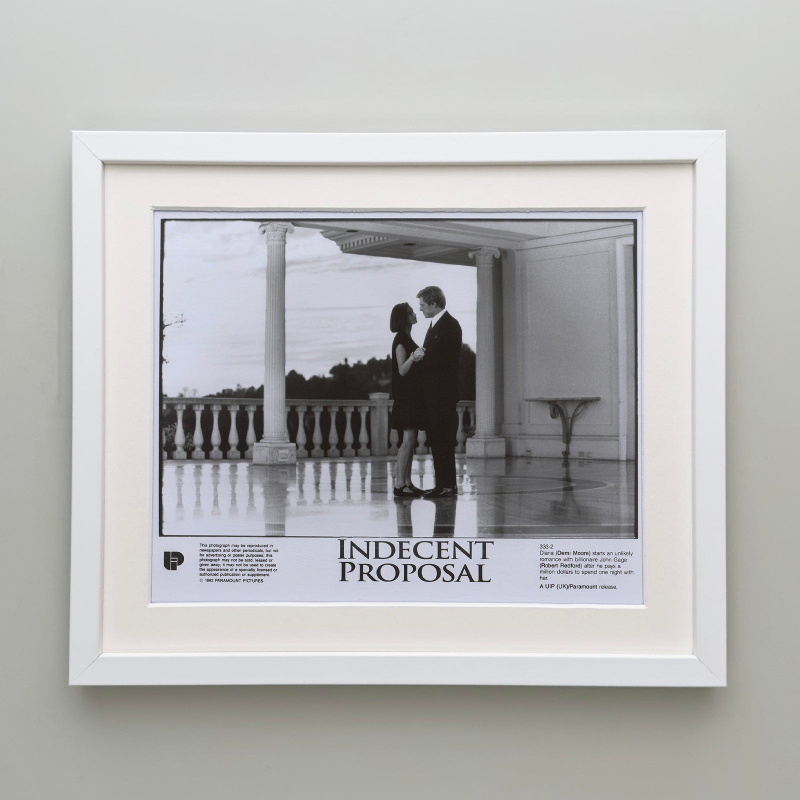 Indecent Proposal 1993 Film Movie Press Publicity Still Framed