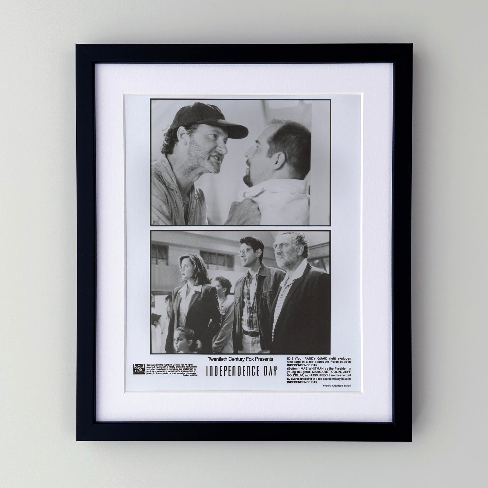 Independence Day 1996 Film Movie Press Publicity Still Framed