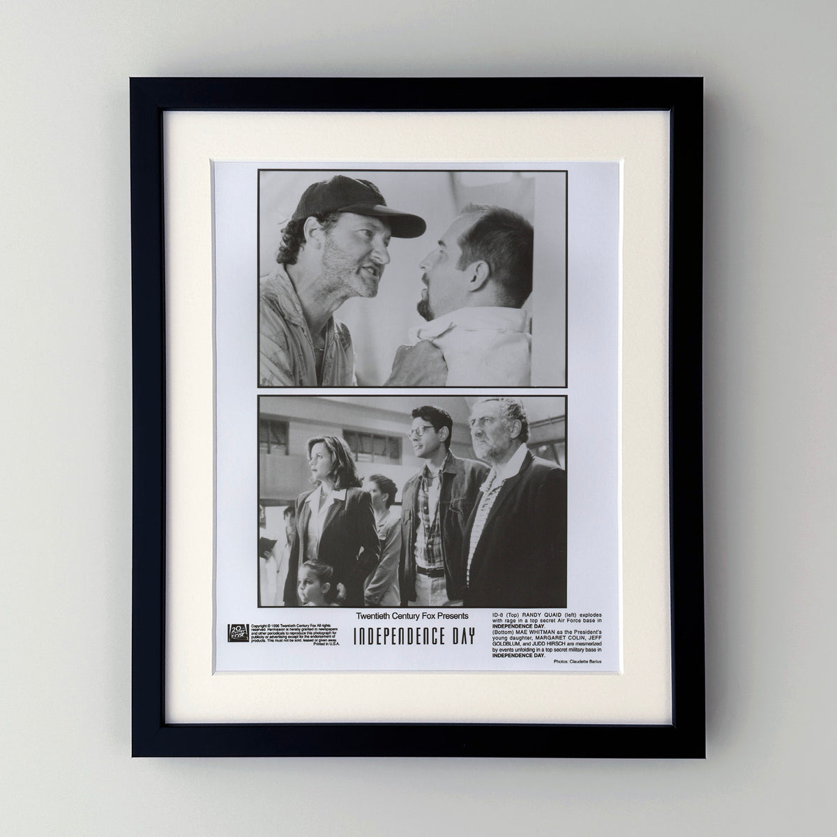 Independence Day 1996 Film Movie Press Publicity Still Framed