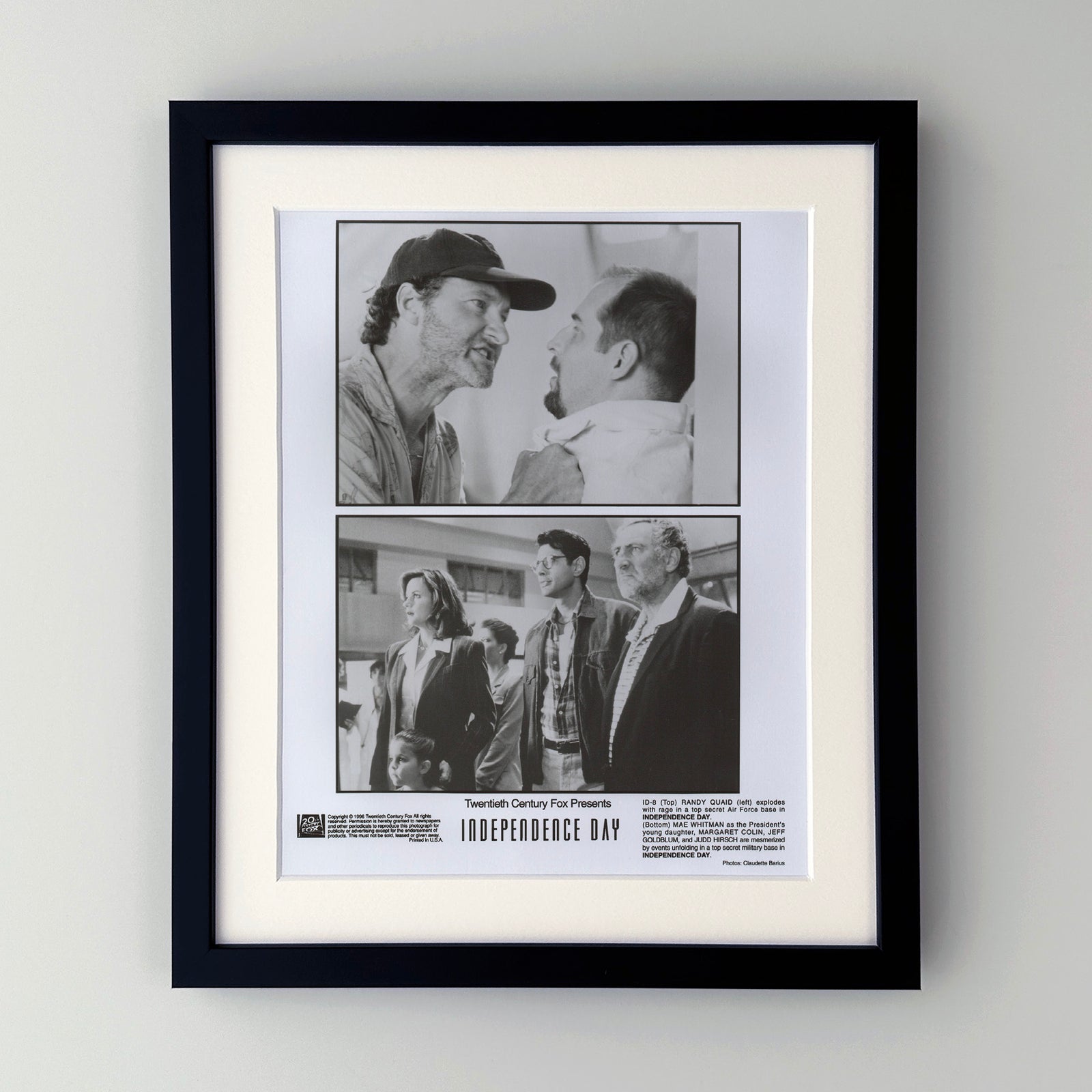 Independence Day 1996 Film Movie Press Publicity Still Framed
