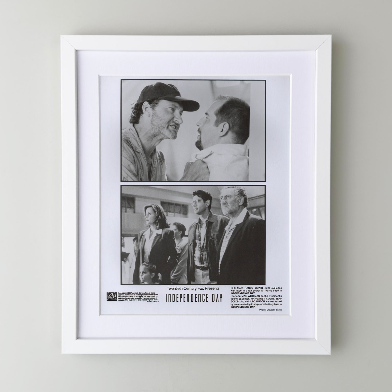 Independence Day 1996 Film Movie Press Publicity Still Framed