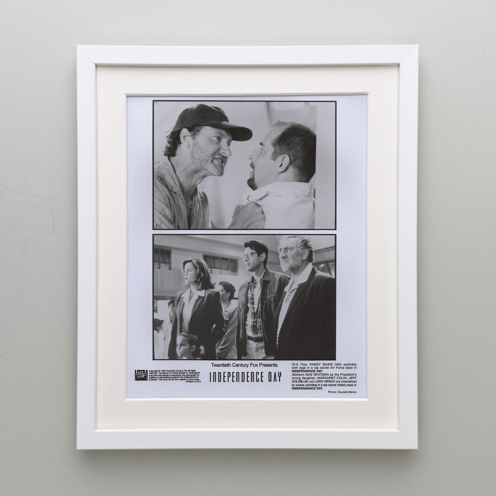 Independence Day 1996 Film Movie Press Publicity Still Framed