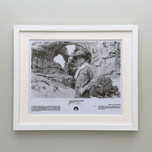 Indiana Jones and the Last Crusade 1989 Film Movie Press Publicity Still Framed