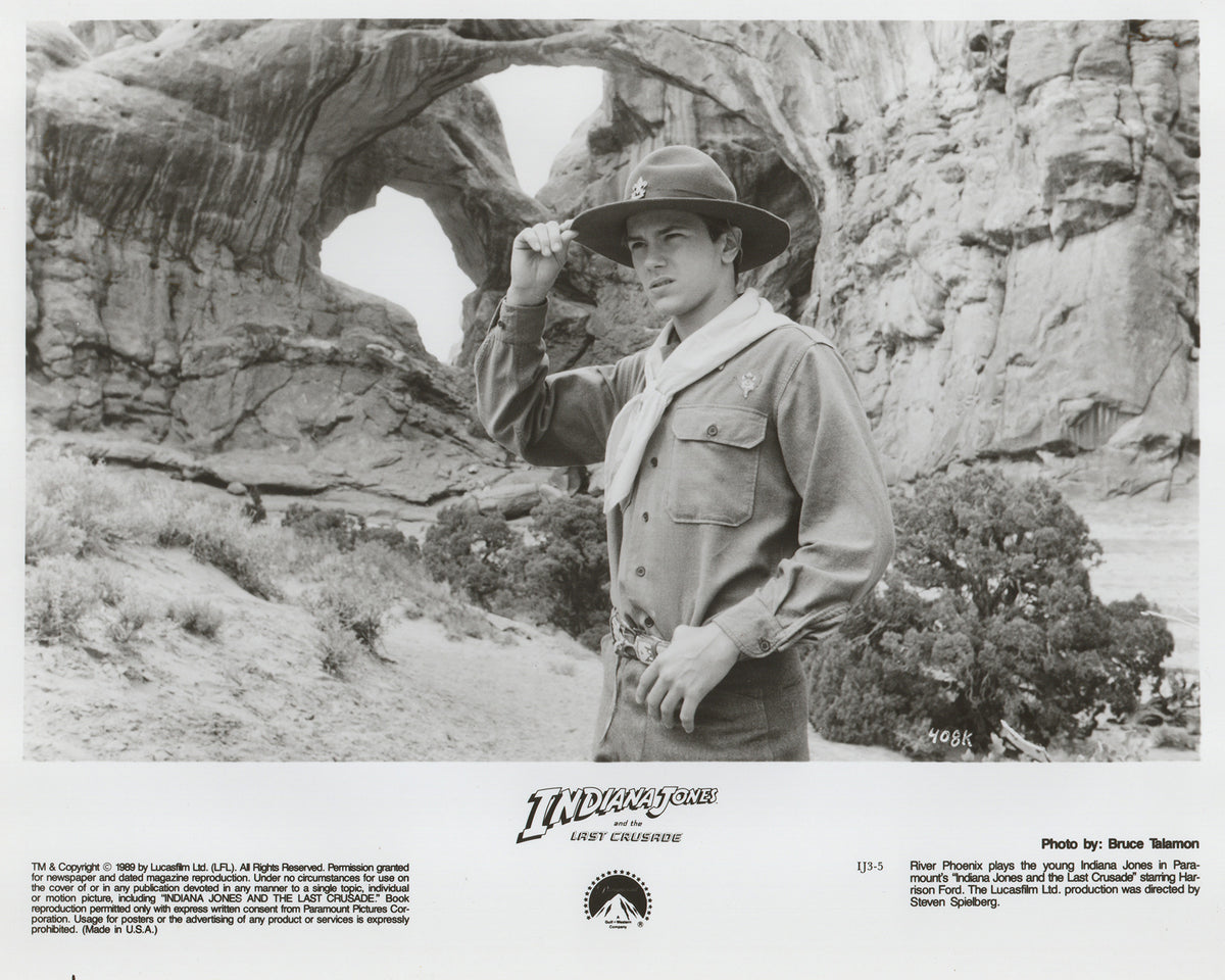 Indiana Jones and the Last Crusade 1989 Film Movie Press Publicity Still Framed
