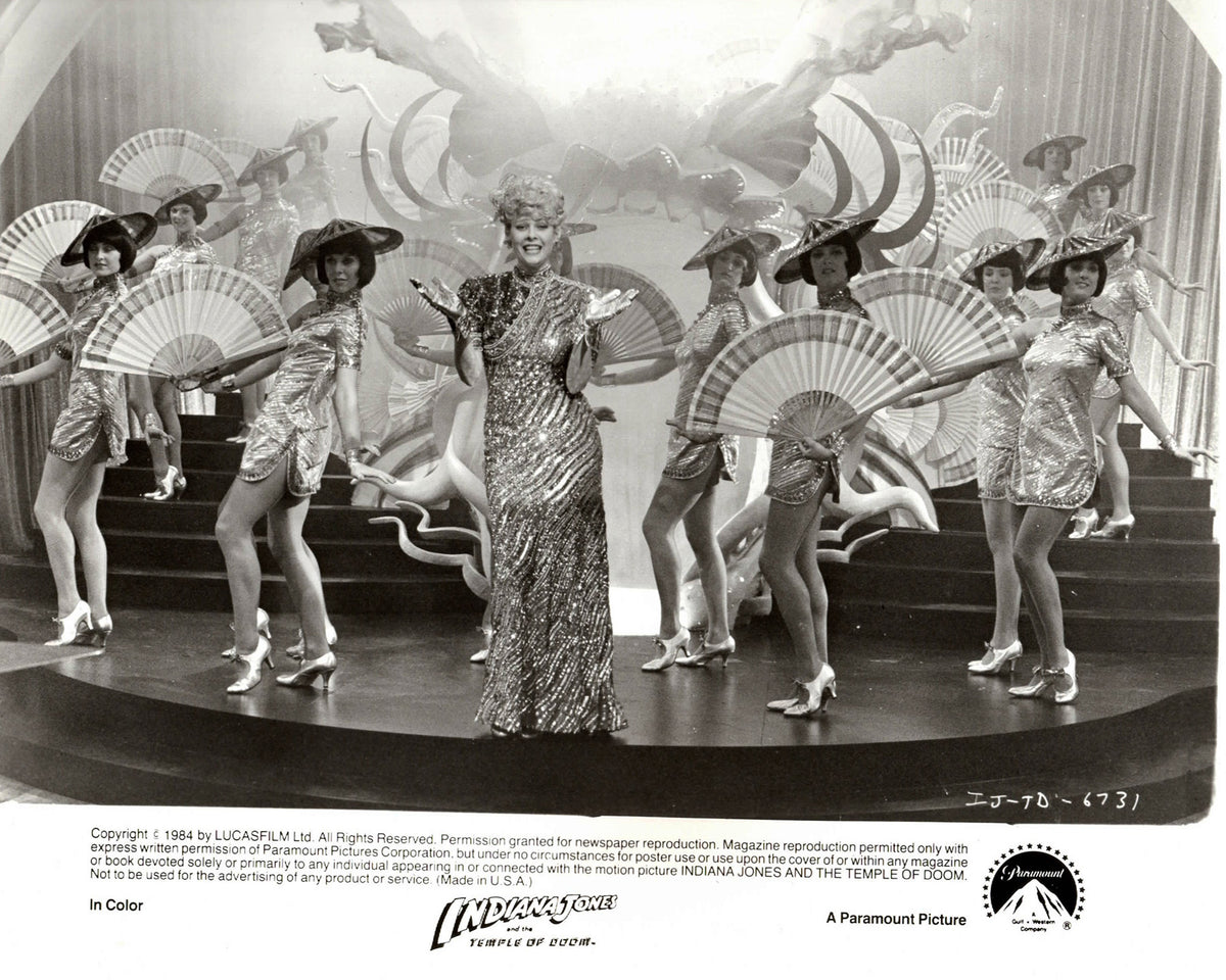 Indiana Jones and the Temple of Doom 1984 Publicity Film Movie Press Still Framed