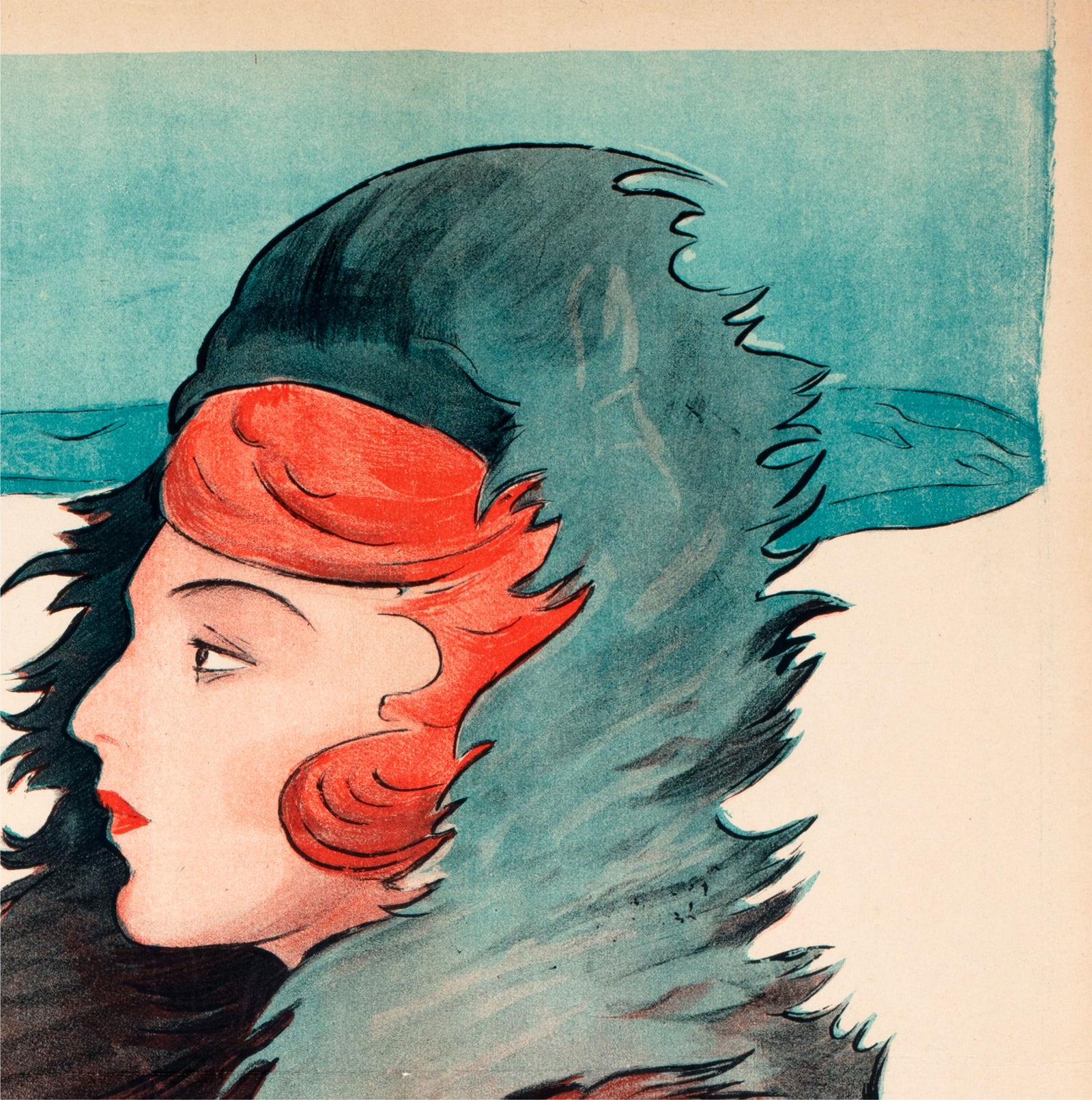 Isobel 1920 Swedish Film Poster - detail