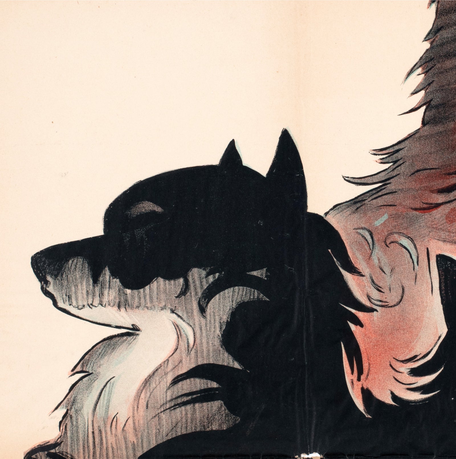 Isobel 1920 Swedish Film Poster - detail