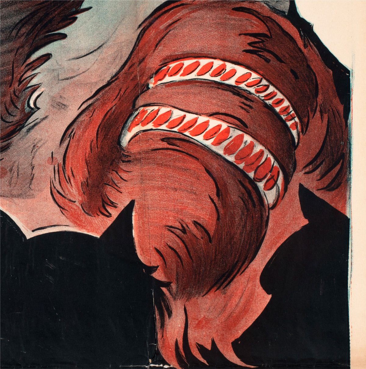 Isobel 1920 Swedish Film Poster - detail
