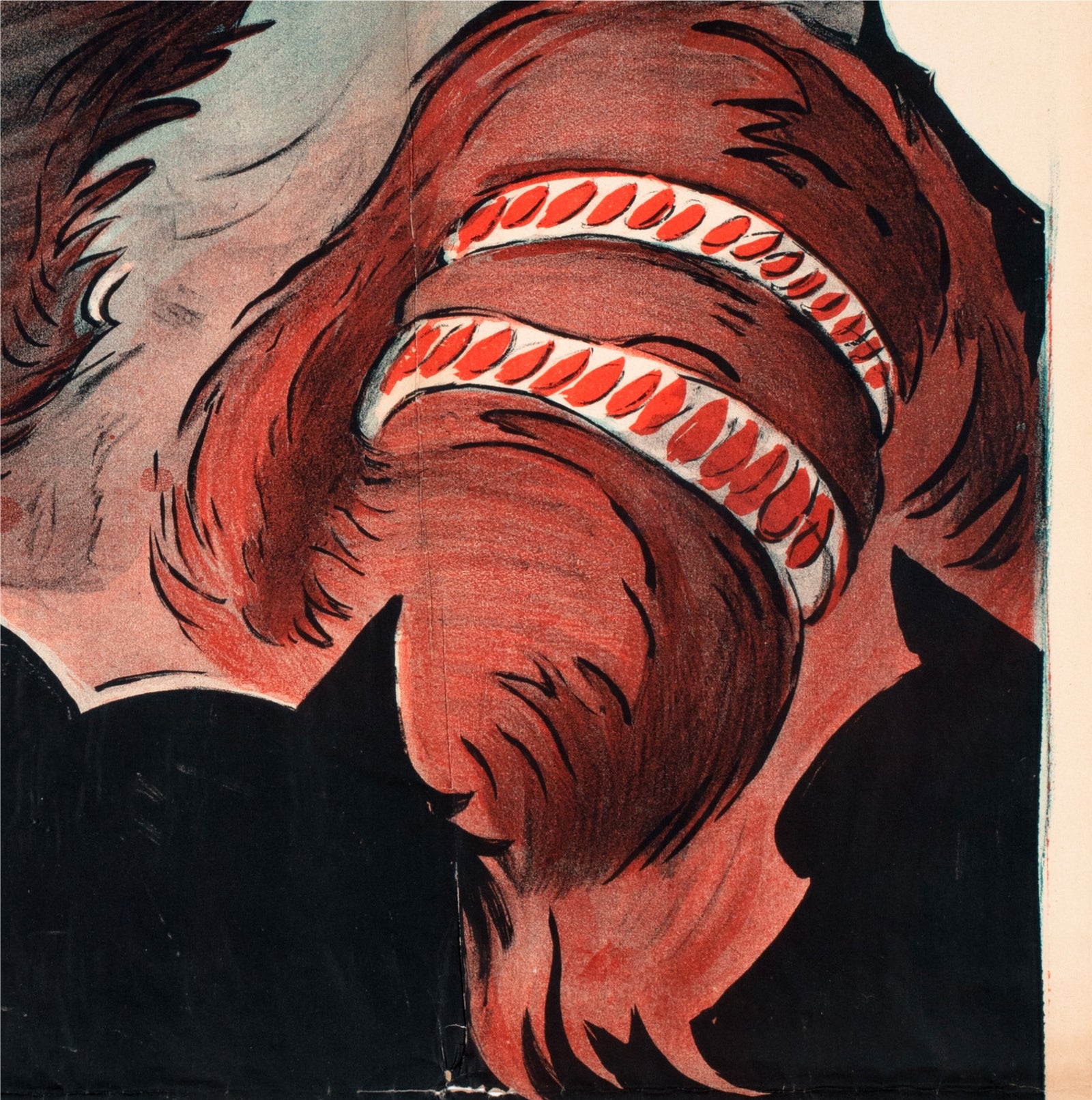 Isobel 1920 Swedish Film Poster - detail