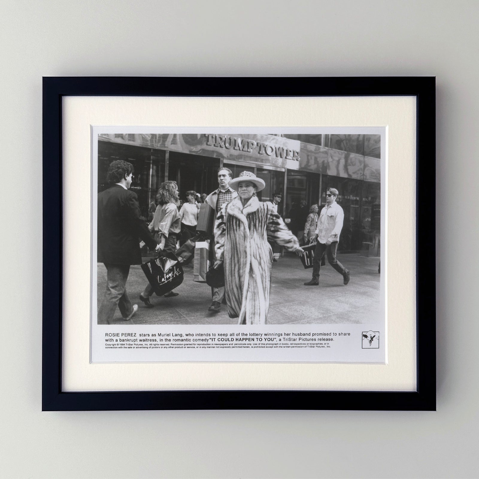 It Could Happen To You 1994 Film Movie Press Publicity Still Framed