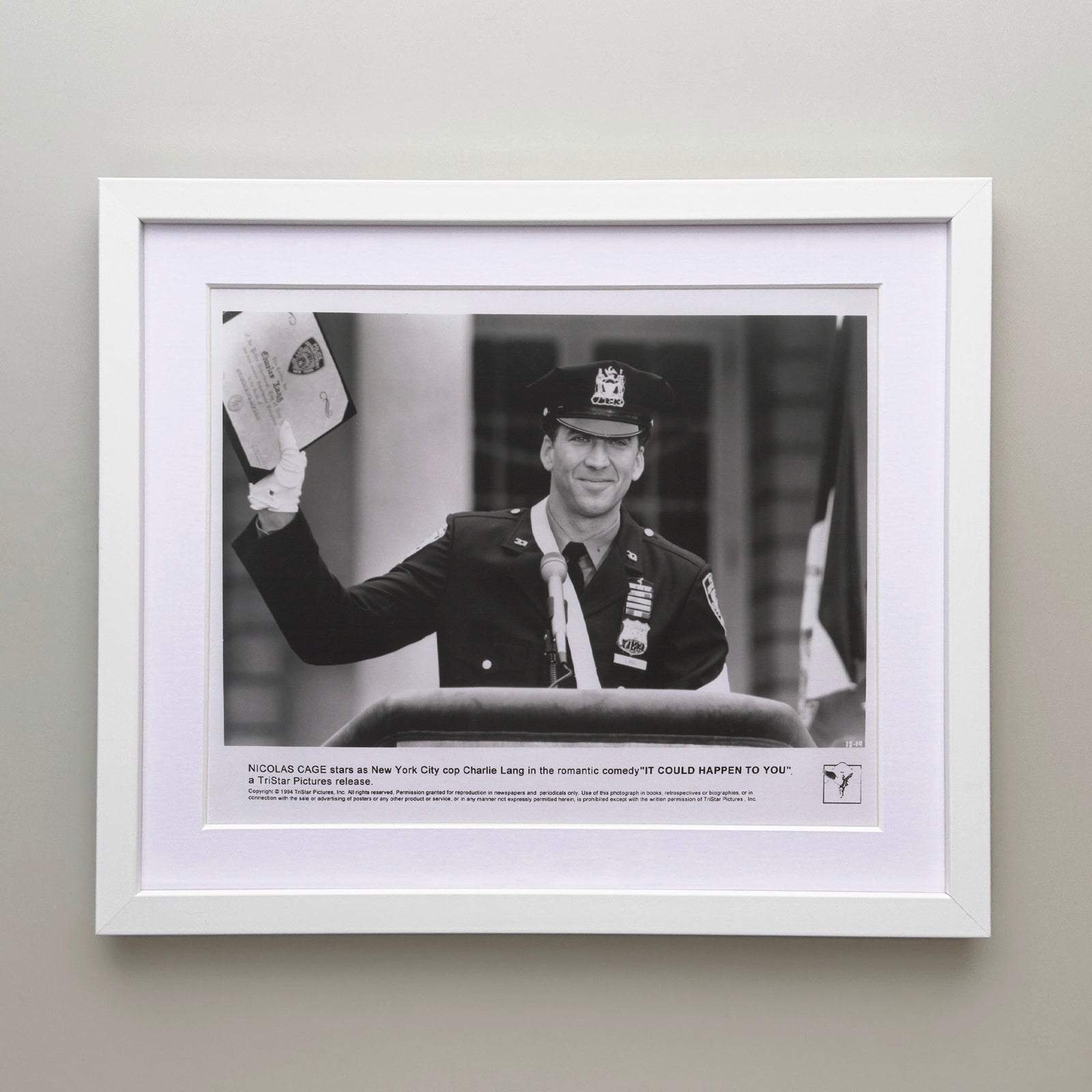 It Could Happen To You 1994 Film Movie Press Publicity Still Framed