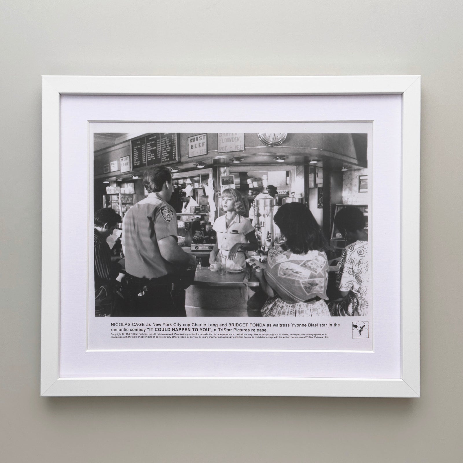 It Could Happen To You 1994 Film Movie Press Publicity Still Framed