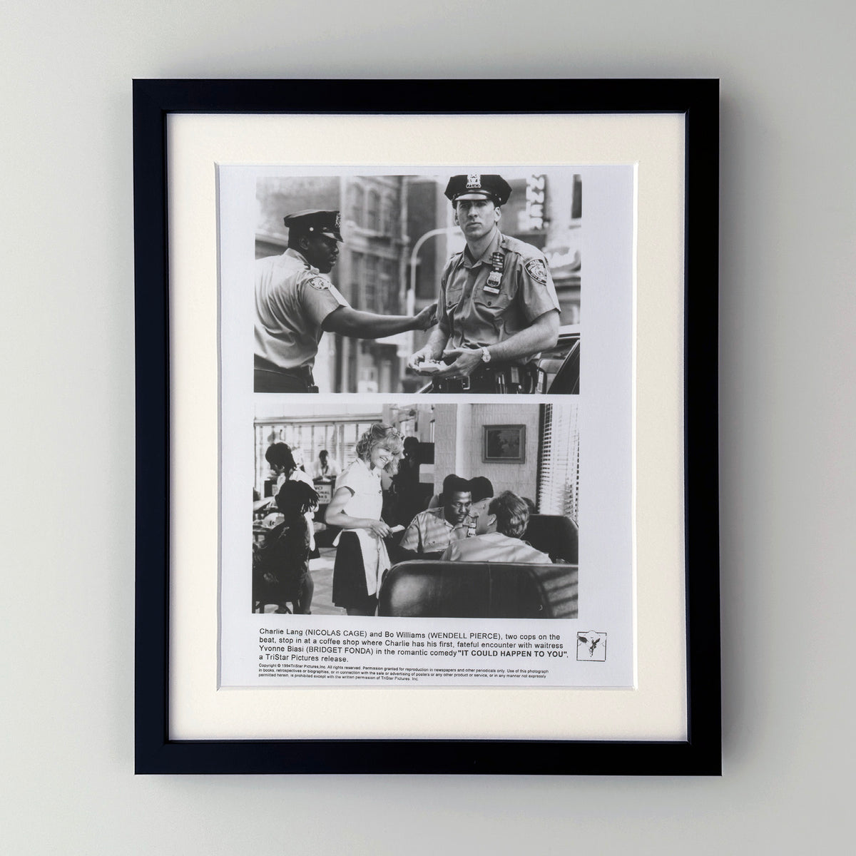It Could Happen To You 1994 Film Movie Press Publicity Still Framed