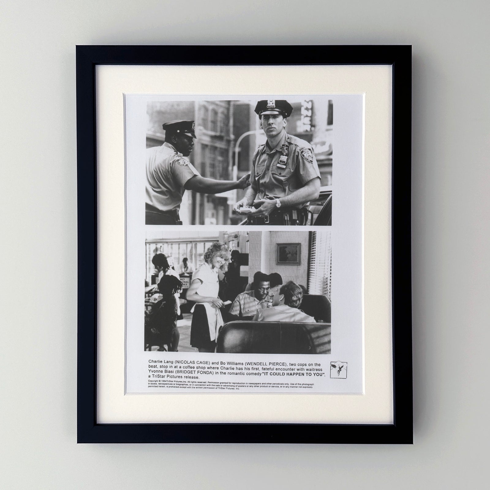 It Could Happen To You 1994 Film Movie Press Publicity Still Framed