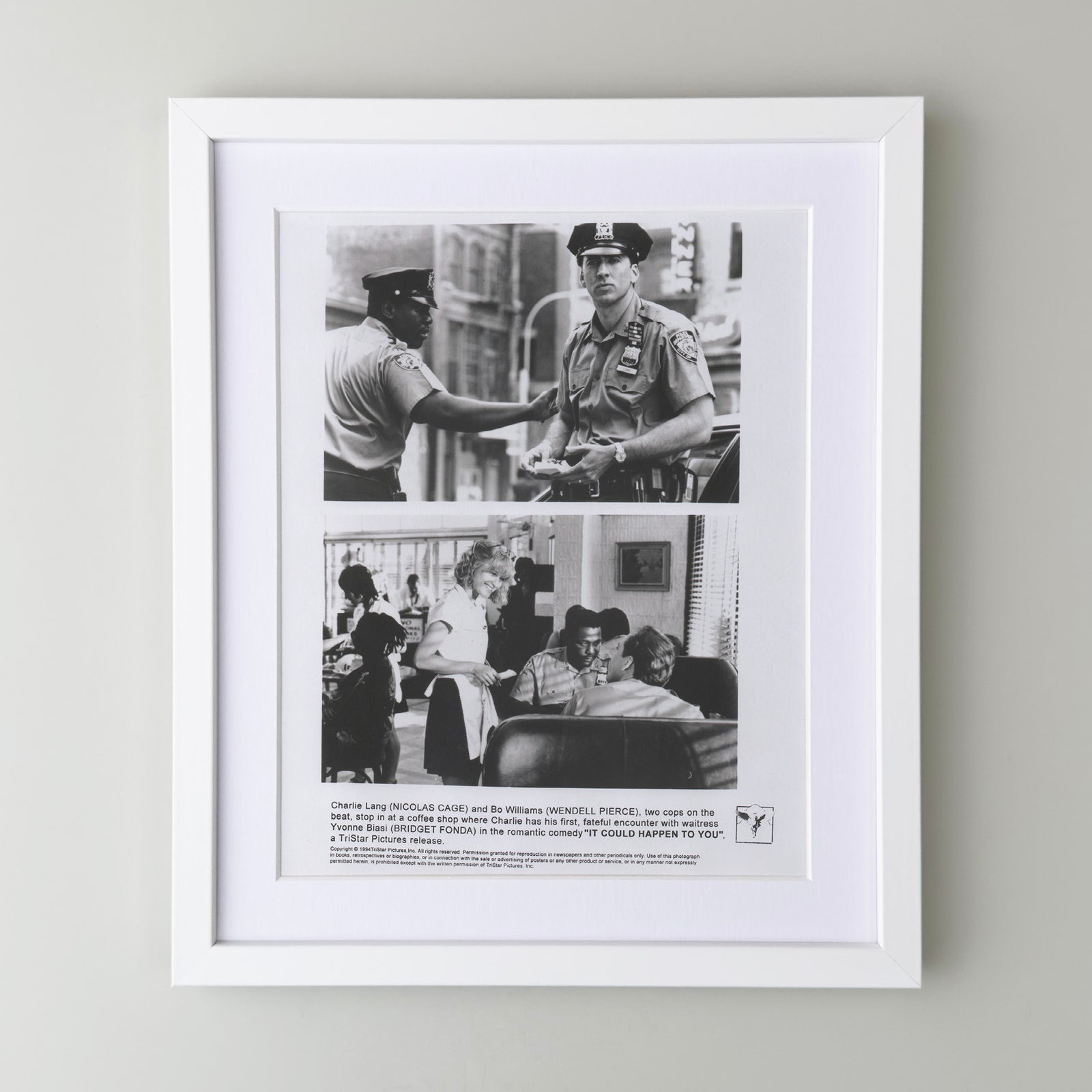 It Could Happen To You 1994 Film Movie Press Publicity Still Framed