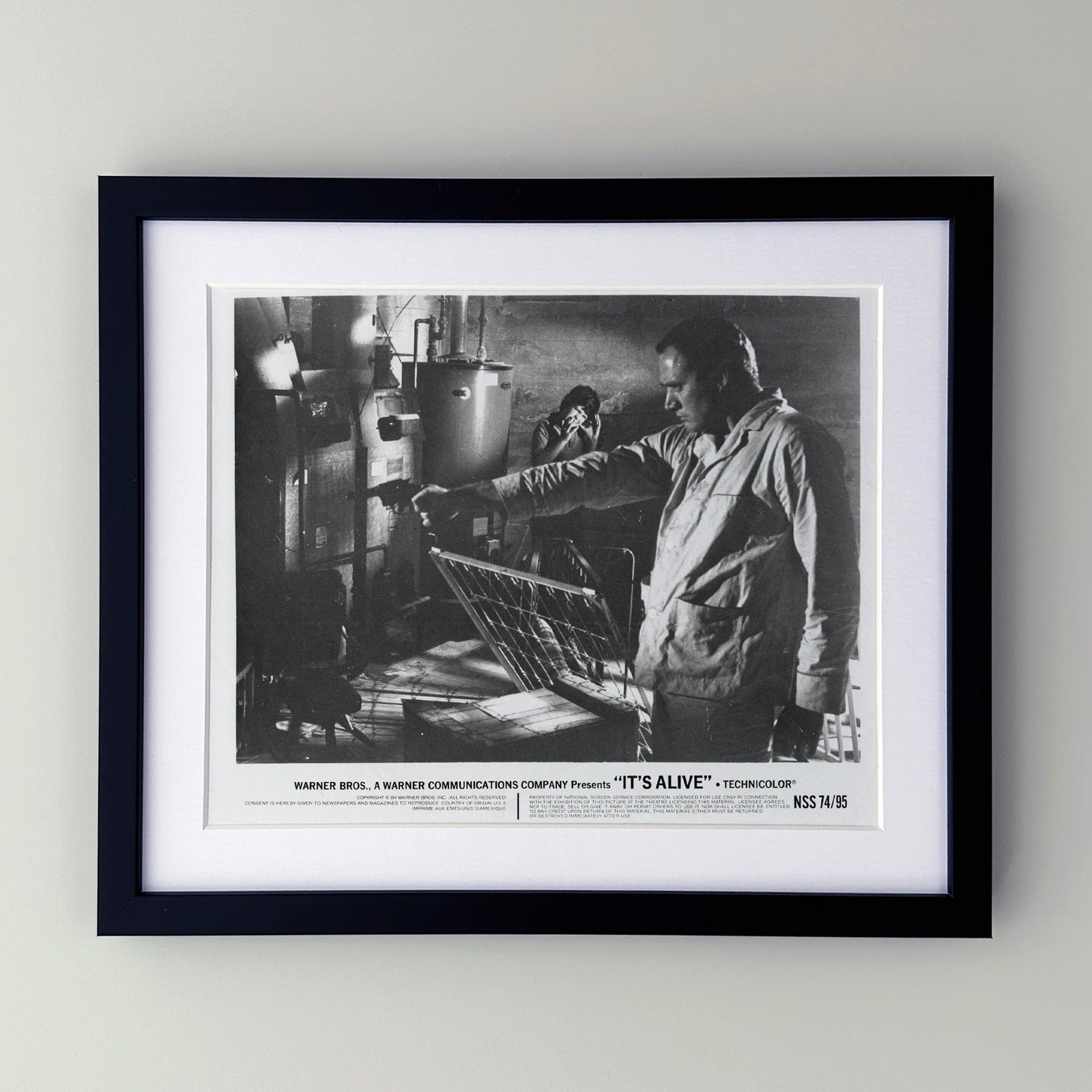 Its Alive 1974 Film Movie Press Publicity Still Framed