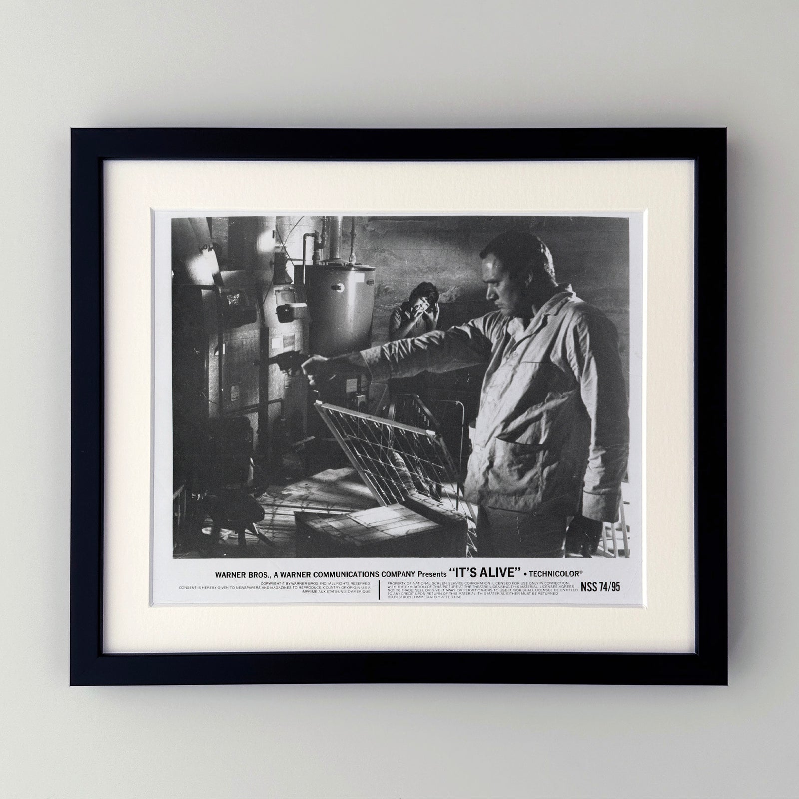 Its Alive 1974 Film Movie Press Publicity Still Framed