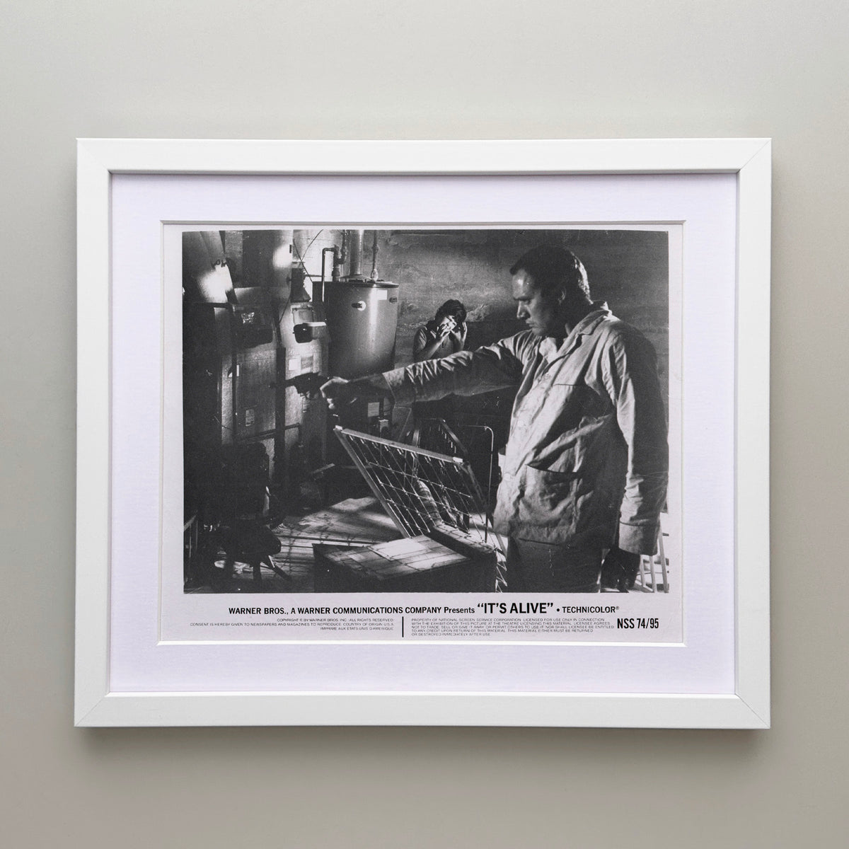 Its Alive 1974 Film Movie Press Publicity Still Framed