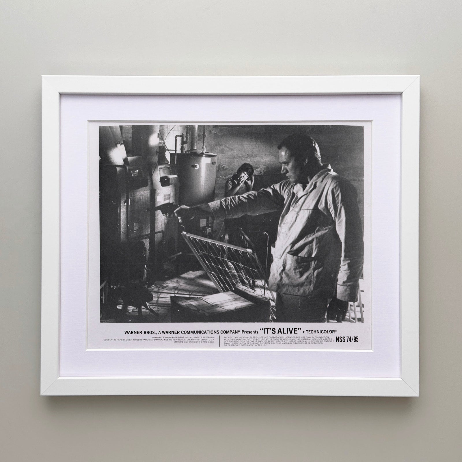 Its Alive 1974 Film Movie Press Publicity Still Framed